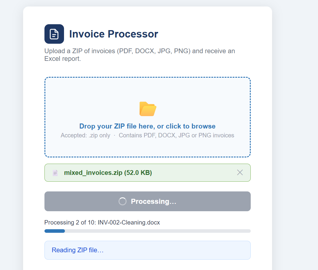 Step 3 — Review extracted data